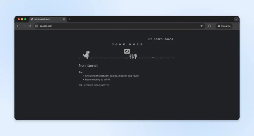 修复ERR_INTERNET_DISCONNECTED错误实用指南