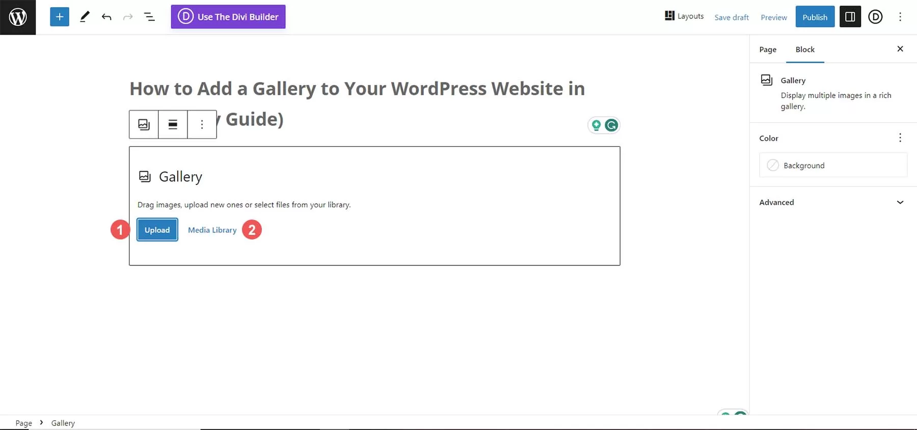 WordPress网站相册画廊添加教程与技巧