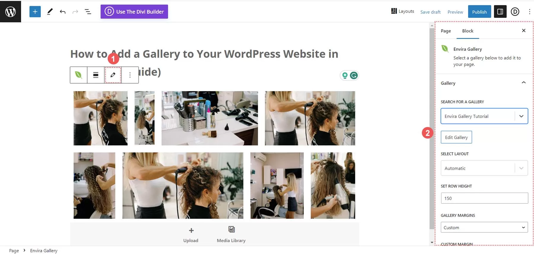 WordPress网站相册画廊添加教程与技巧